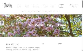 Hostess Carpet Care website