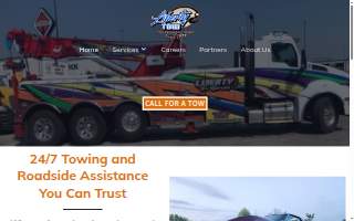 Liberty Tow Service website