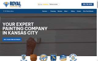 Royal Painting KC of Liberty website