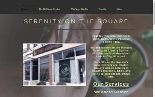 Serenity On The Square website