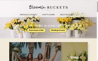 Bloomin' Buckets website