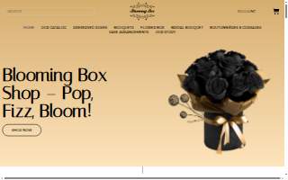 Blooming Box website