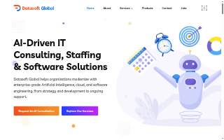 DataSoft Global website
