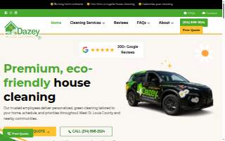 Dazey House Cleaning website