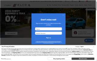 Elco Chevrolet of Manchester website