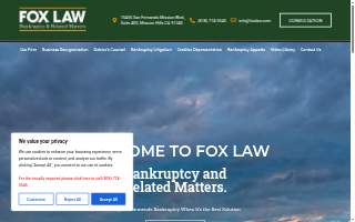 Fox Creek Veterinary Hospital at Manchester Avenue website