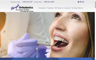 Hough Orthodontics of Manchester website