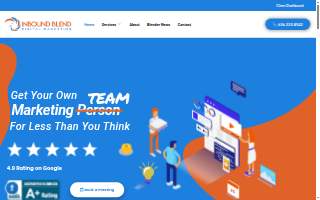 Inbound Blend - Digital Marketing of Manchester website