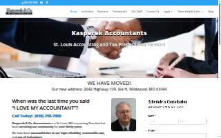 Kasperek & Co Accountants of Wildwood website
