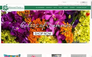 Kirkwood Florist of Manchester website
