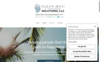 Susan Masi Counseling Solutions, LLC website