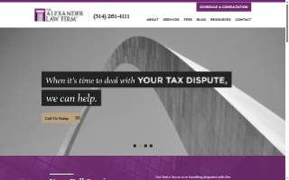 The Alexander Law Firm, LLC of Manchester website