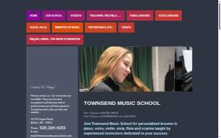 Townsend Music School of Manchester website