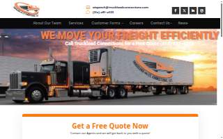 Truckload Connections website