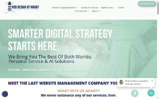 Web Design by Knight website