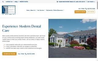 West County Dental website