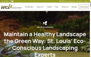 West County Landscaping website