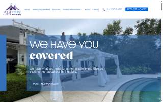 314 Event Rentals of Maplewood website