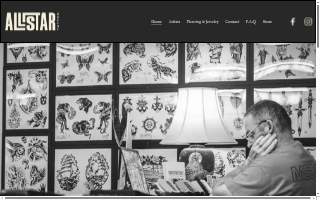 All Star Tattoo website