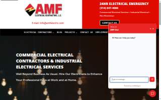 AMF Electrical Contractors Inc. of Maplewood website