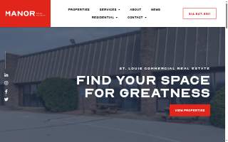 Manor Real Estate of Maplewood website