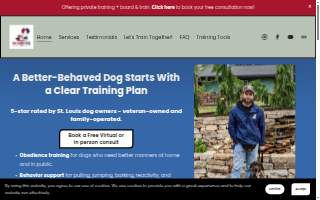 Sky Soldier Dog Training of Concord website