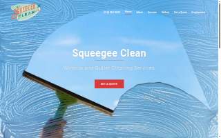 Squeegee Clean website