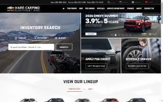 Hare-Carpino Chevrolet GMC, Inc. website
