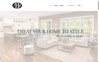 Hartley Furniture Galleries website
