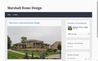 Marshall Home Design website