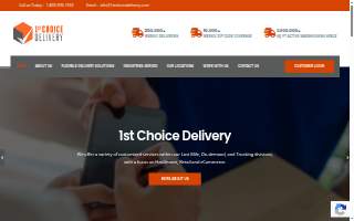 1st Choice Delivery - St. Louis Terminal of Maryland Heights website