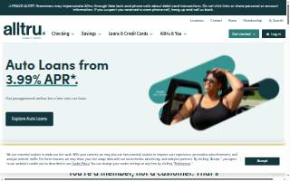 Alltru Credit Union of Maryland Heights website