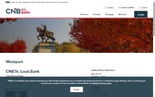 CNB St. Louis Bank website