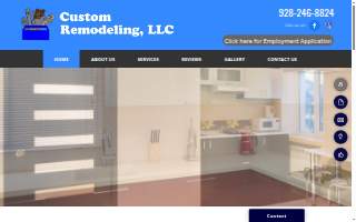 Custom Remodeling website