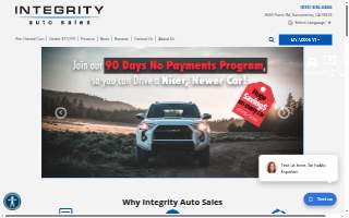 Integrity Auto Detail of Siloam Springs website