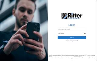 Ritter Landscaping website