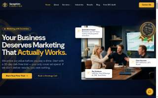 Seraphim Consulting website