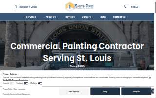 SmithPro Commercial Painting website
