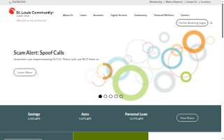 St. Louis Community Credit Union of Maryland Heights website
