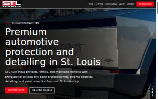 STL Auto Haus - Car Detailing website
