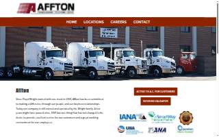 Affton Trucking of Ferguson website