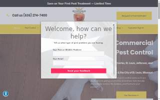 Buckingham Pest Control website