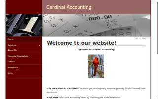 Cardinal Accounting & Tax website