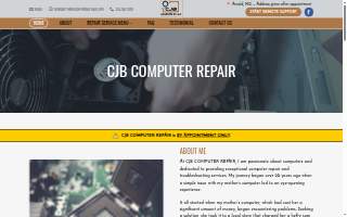 CJB COMPUTER REPAIR of Mehlville website