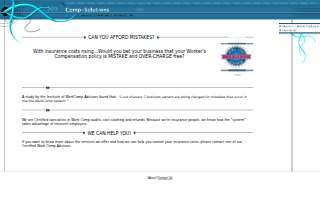 Computer Solutions website