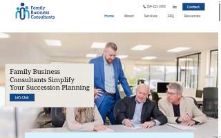 Family Business Consultants website