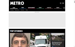 Metro Urgent Care website