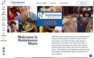 Nottelmann Music Co of Mehlville website