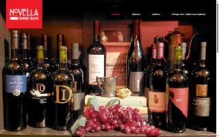 Novella Wine Bar website