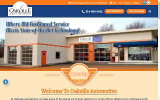 Oakville Automotive Inc of Mehlville website